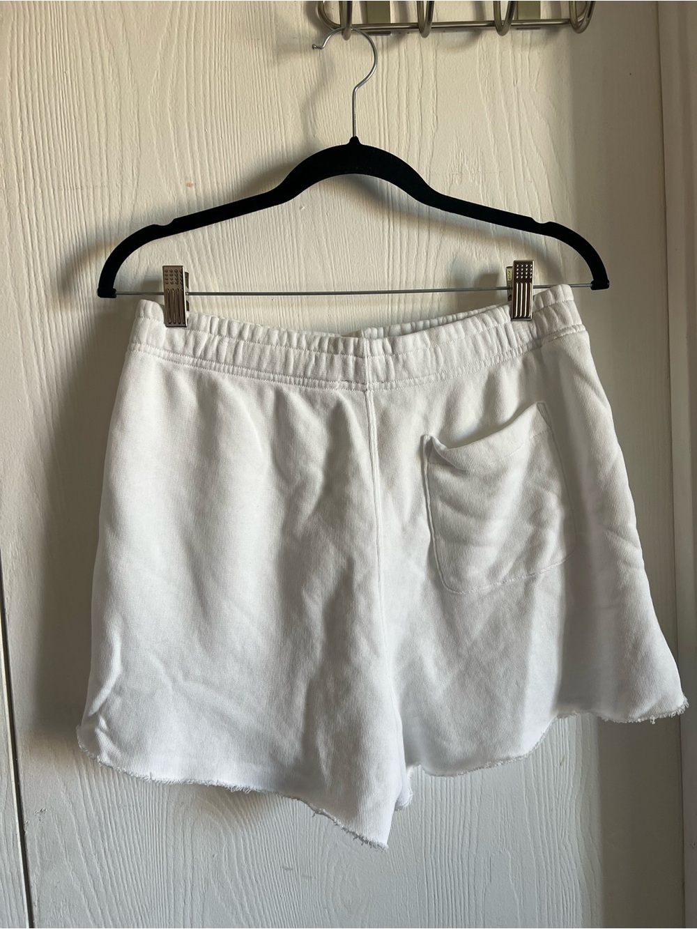 Polo Ralph Lauren Size S Lightweight Cotton Fleece White Drawstring Shorts - Picture 8 of 12